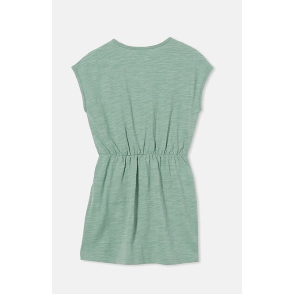 👧🏻NWT Cotton On Sigrid Dress size 6 ‘Smashed Avocado’ Green - Picture 4 of 4